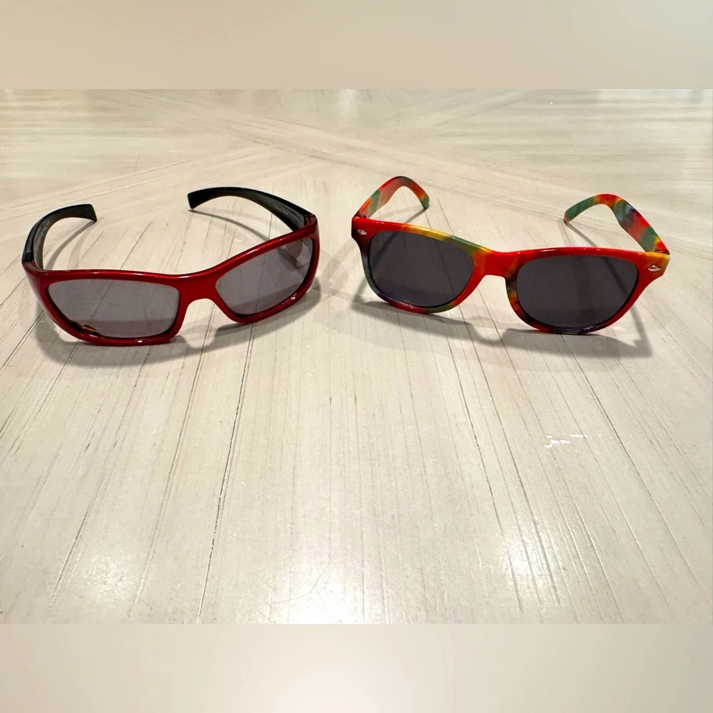 Sunglasses Bundle for Toddlers– Disney Cars & Tie-Dye – UVA/UVB Protection